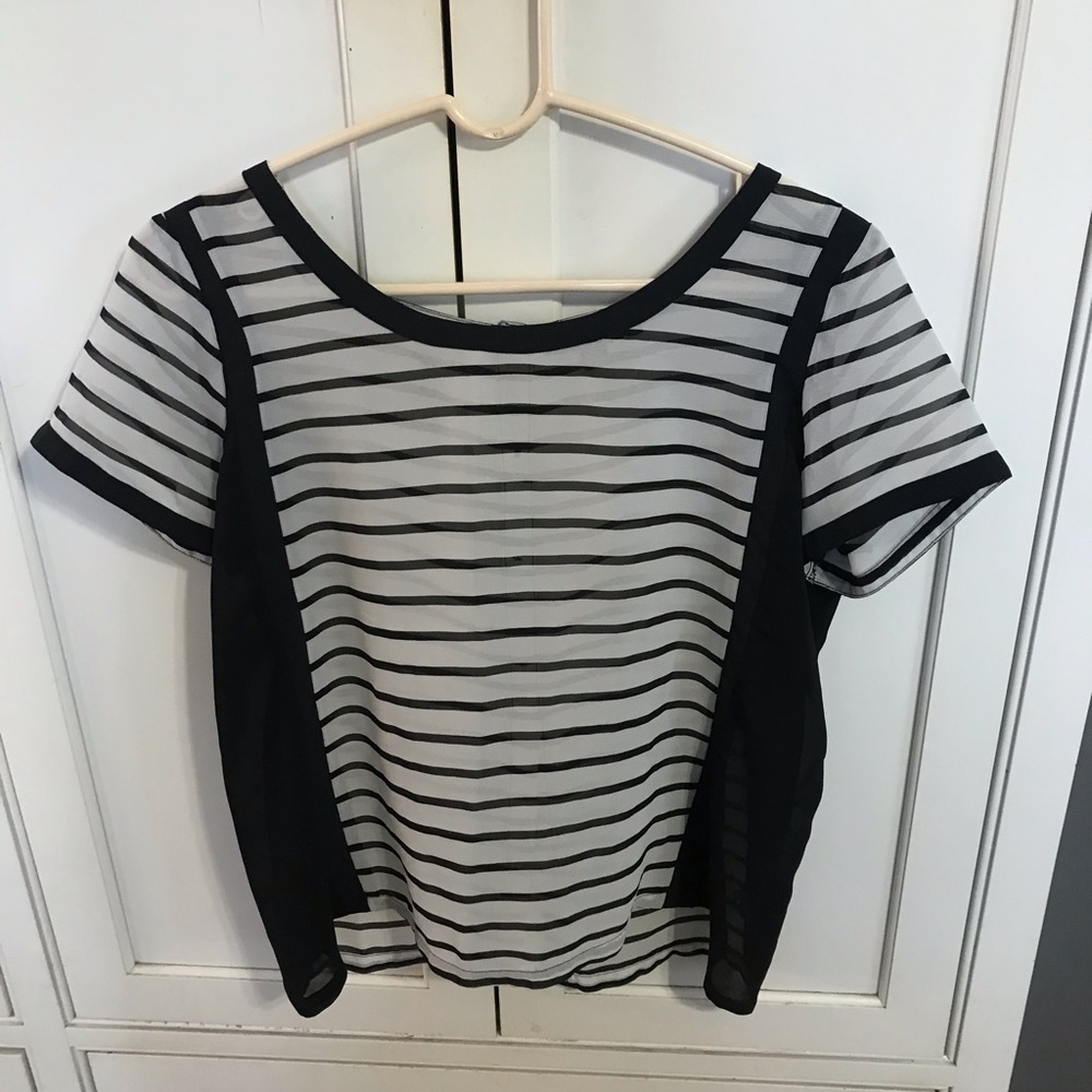 Mesh A&E blouse